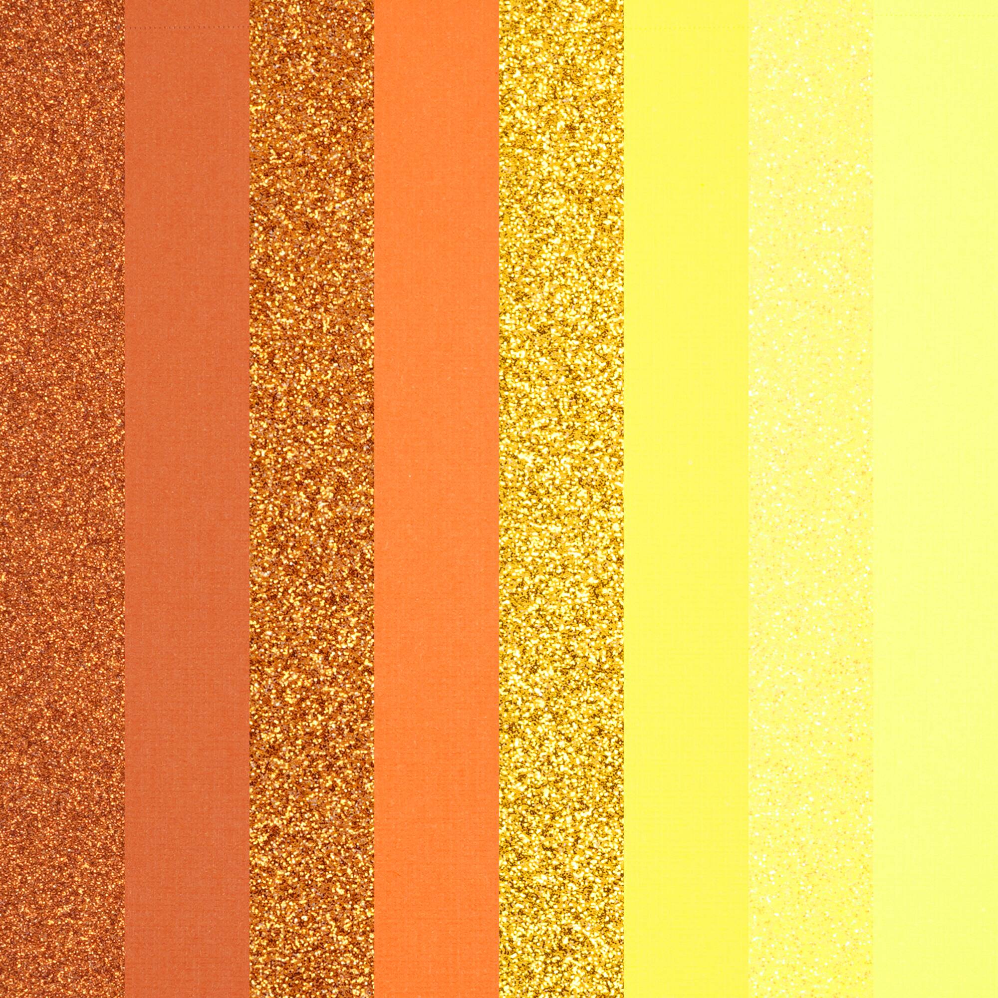 Orange & Yellow Paper Pad by Recollections™, 6" x 6"